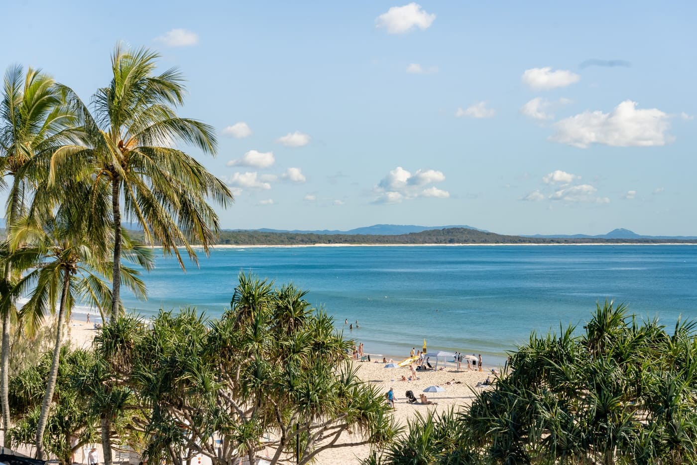 Noosa Main Beach, QLD.